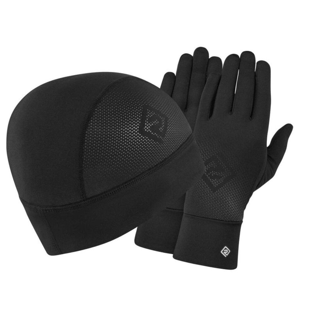 Ronhill Hat And Gloves Set / Black